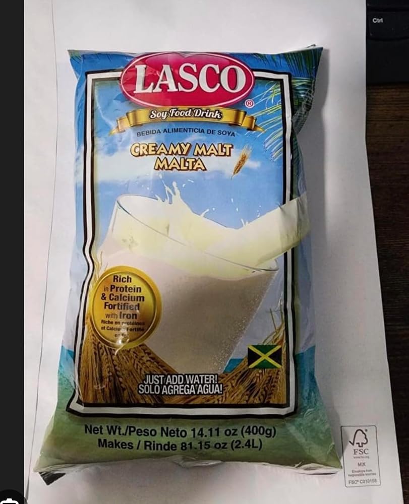 LASCO Creamy Malt Soy Food Drink Powder - 14.11 oz
