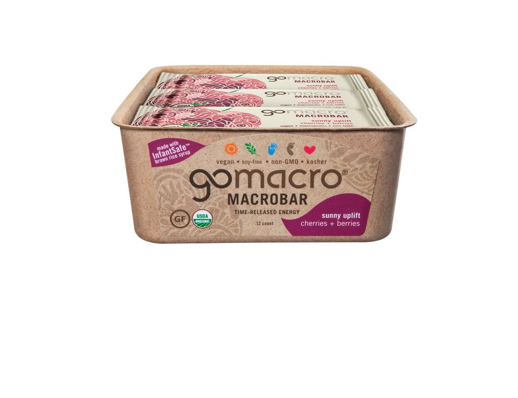 GoMacro MacroBar Organic Vegan Protein Bars