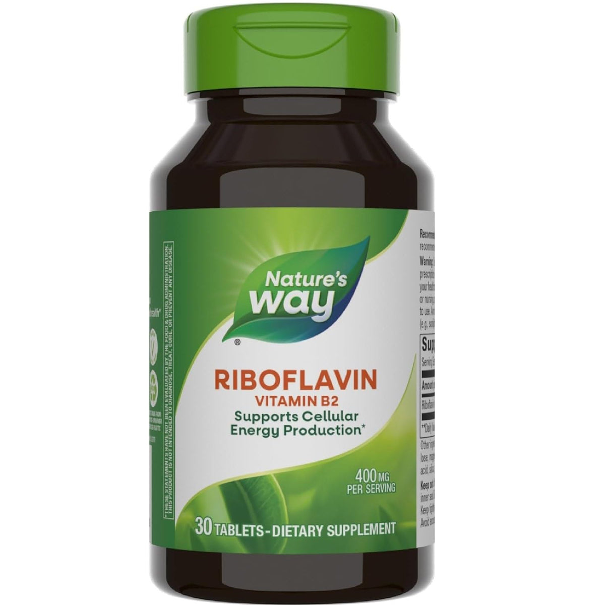 Enzymatic Therapy Riboflavin Vitamin B2 400 mg - Pack of 3