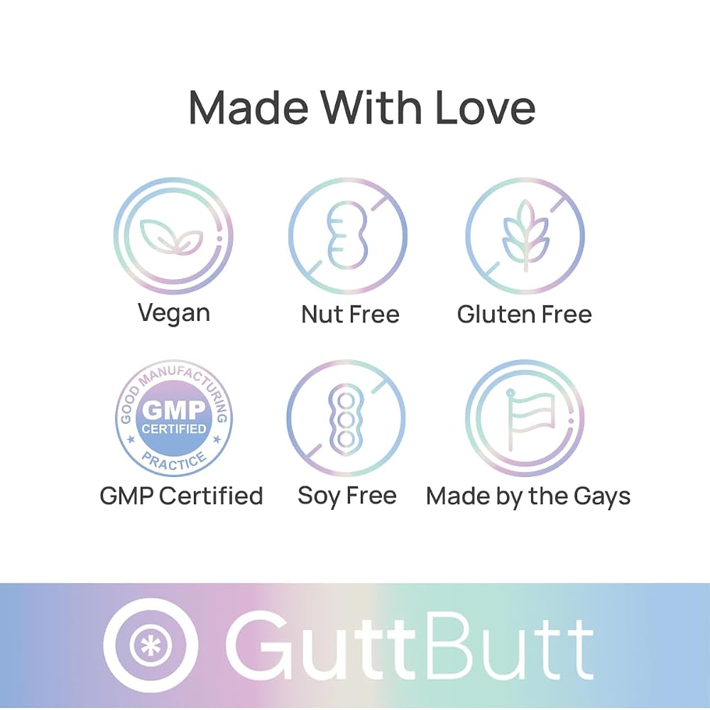 GuttButt Vegan Cleanliness Fiber Supplement - 120 Capsules - image 4
