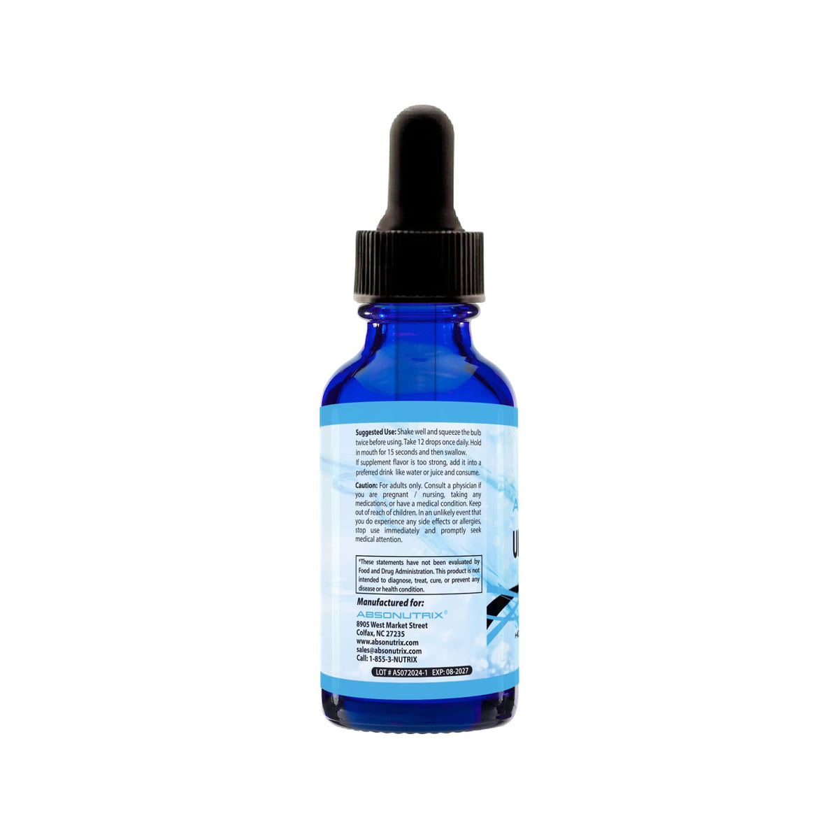 Absonutrix Ursolic Acid 590mg Liquid - 4 Fl Oz - image 2