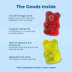 SNEDARK Hemp Gummies Advanced Extra Strength - 60 Gummies - image 4