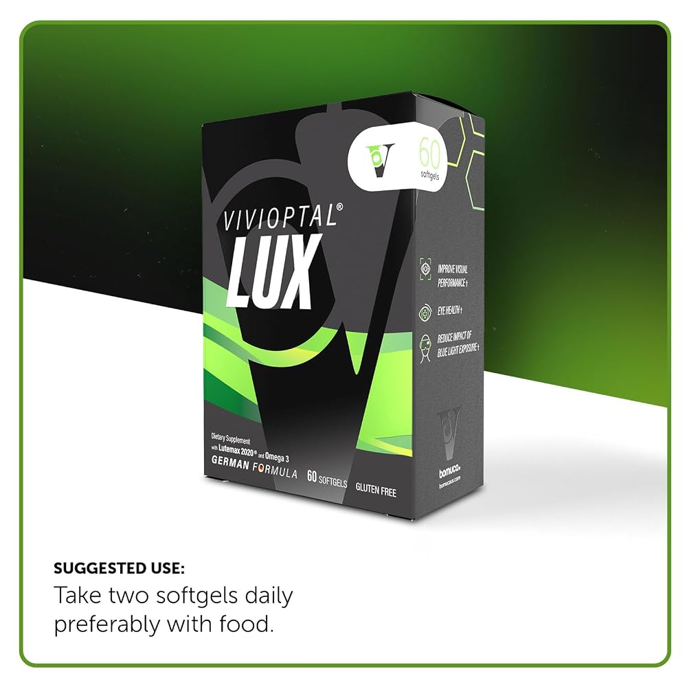 Vivioptal Lux Multivitamin with Lutein & Zeaxanthin - 60 Softgels - image 4