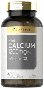 Carlyle Calcium 1200 mg with Vitamin D3 - 300 Softgels