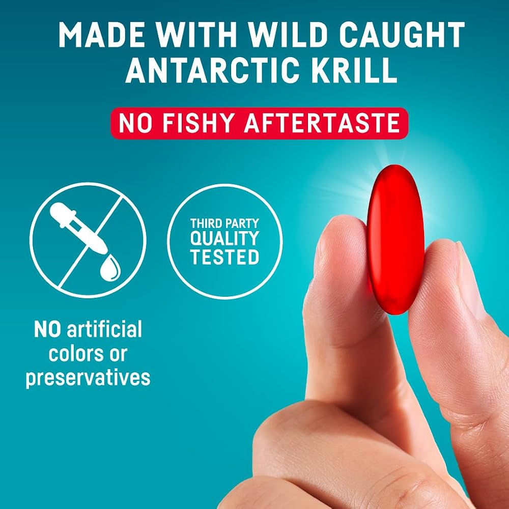 Kori Krill Oil Omega-3 EPA DHA, Phospholipids & Astaxanthin, 400mg - image 6