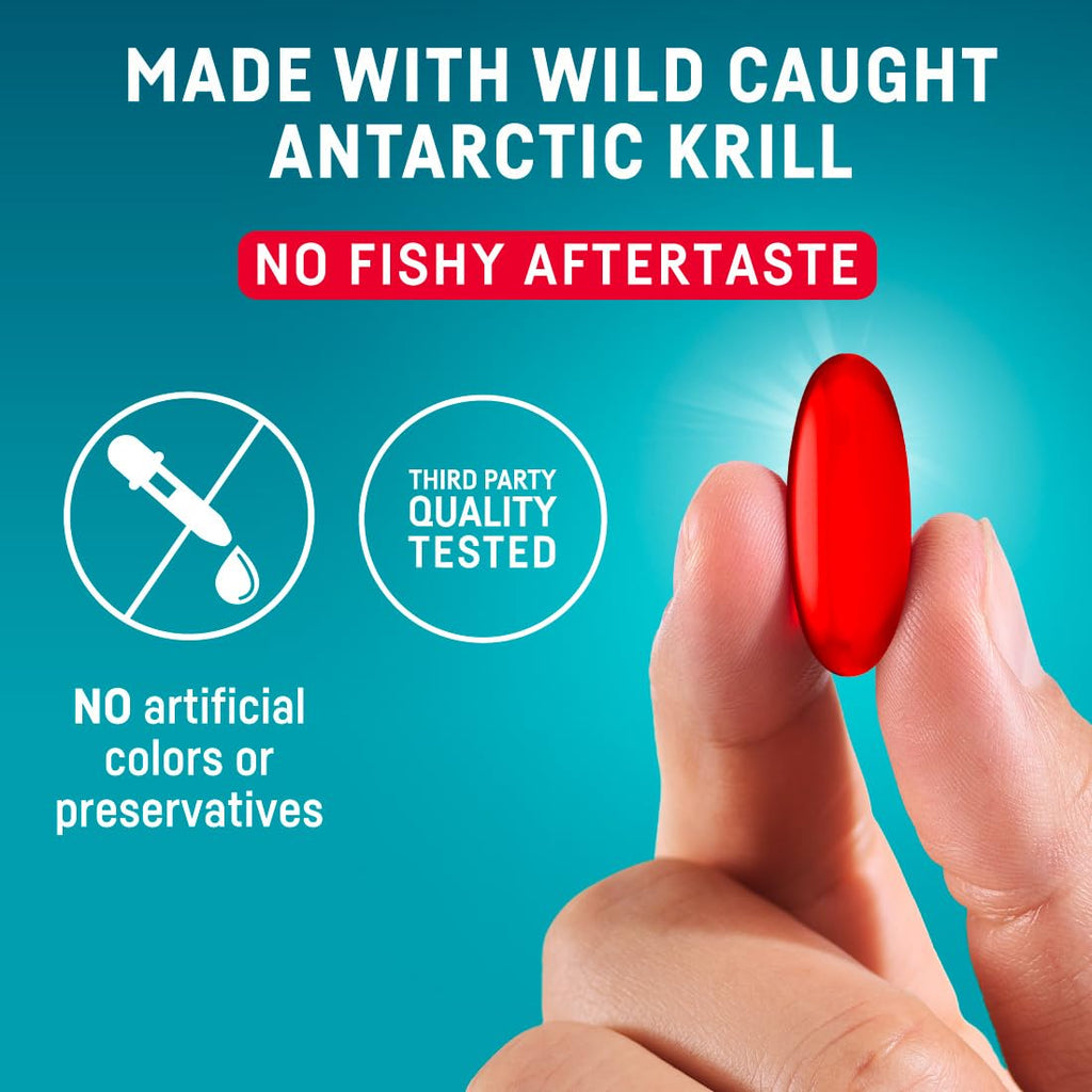 Kori Krill Omega-3 Supplement, 600 mg