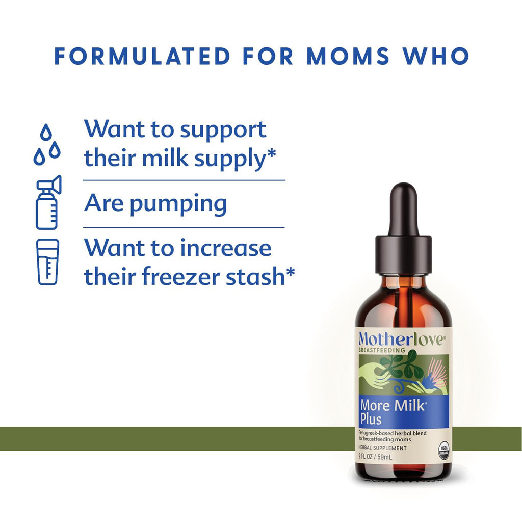 Motherlove More Milk Plus Herbal Tincture - 2 Fl Oz - image 2