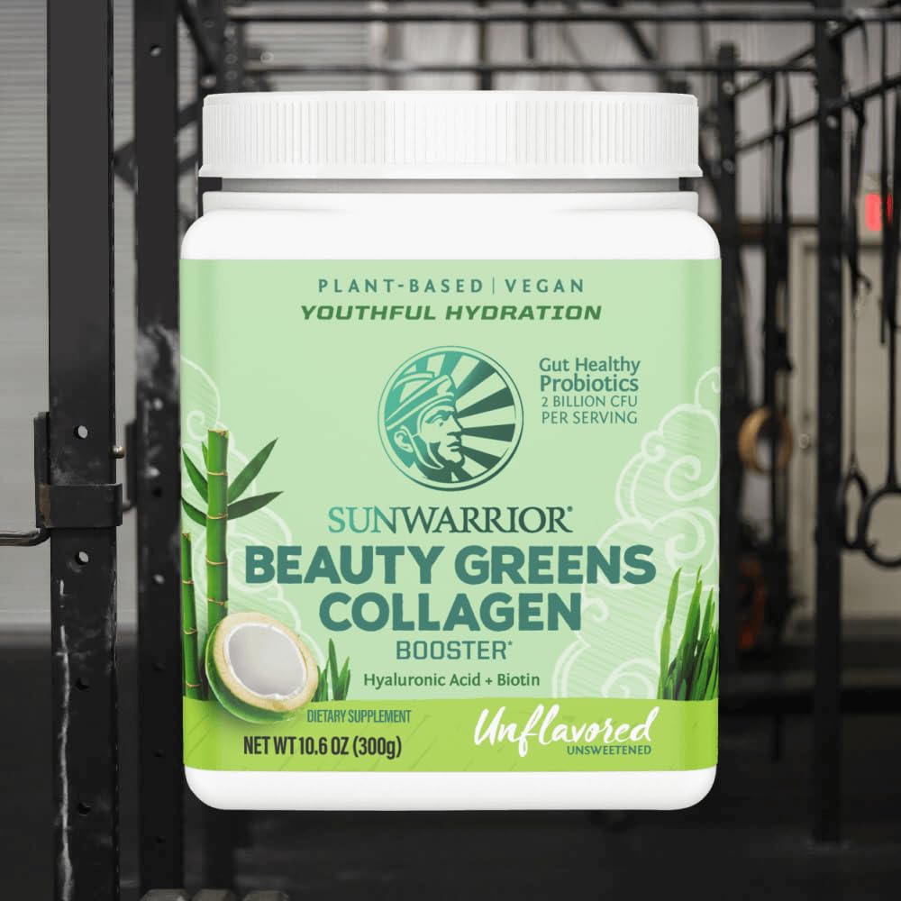 Sunwarrior Beauty Greens Collagen Booster Powder - 300g - image 2