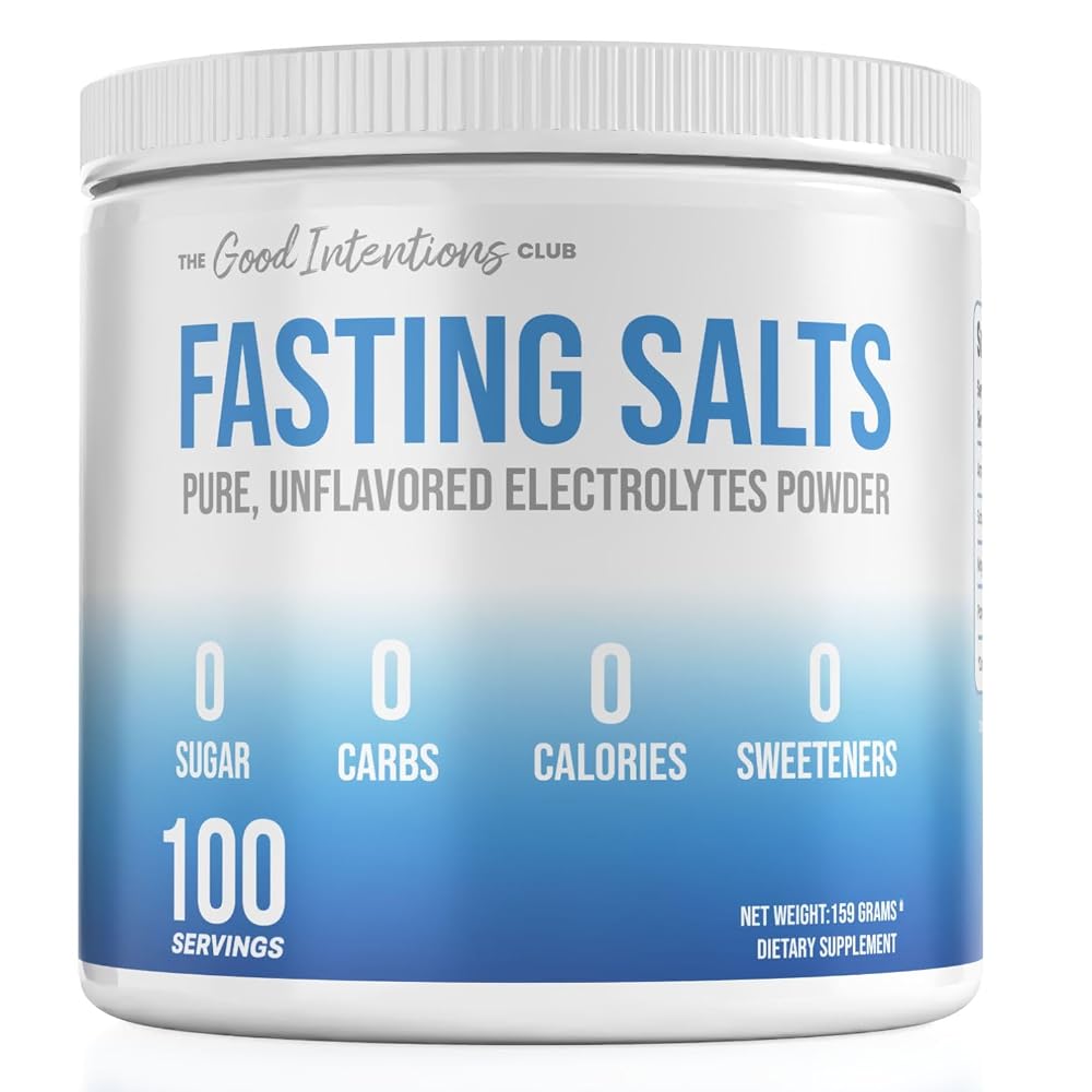 The Good Intentions Club Fasting Electrolytes Powder - 100 Servings