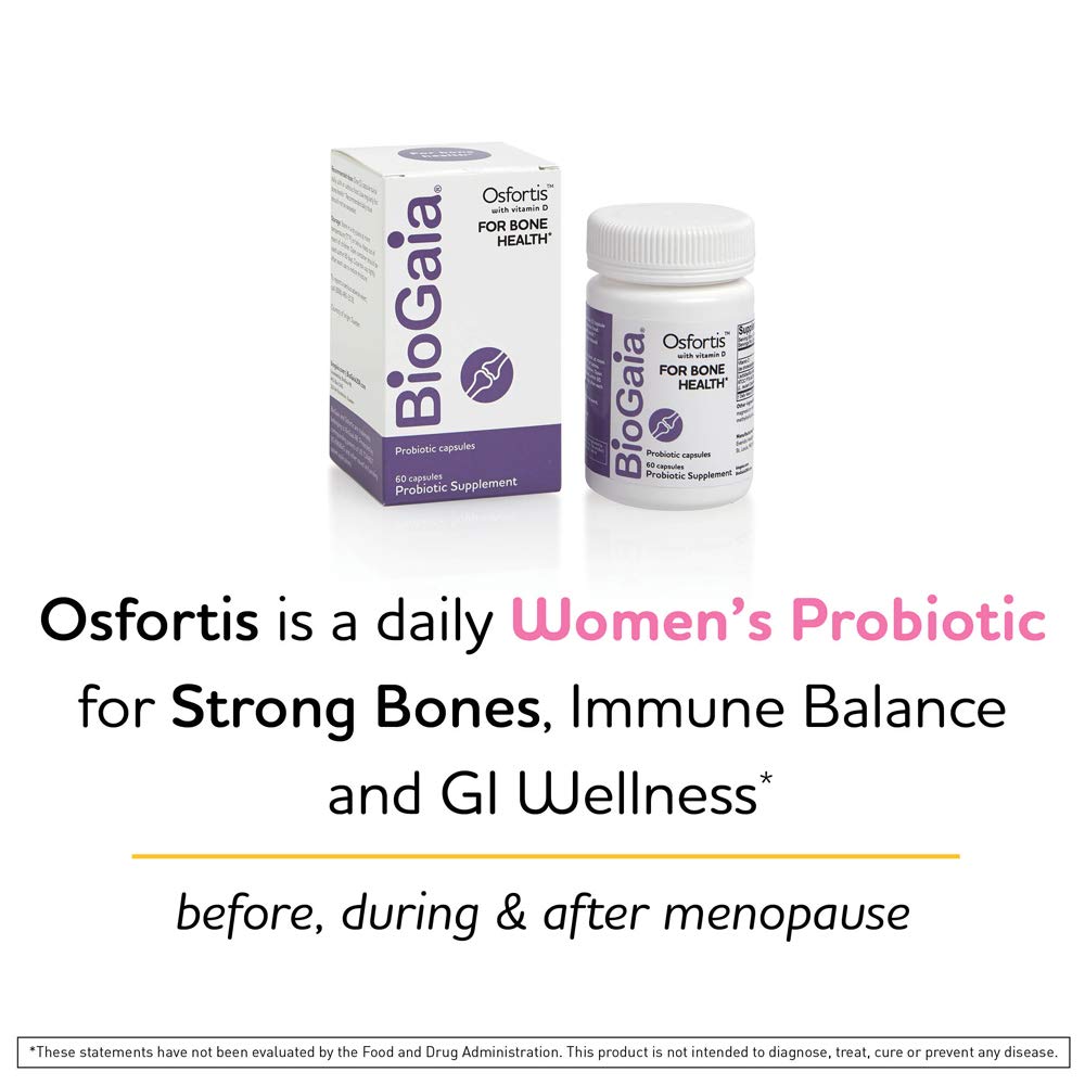 BioGaia Osfortis Women's Probiotic for Strong Bones - 60 Capsules - image 2