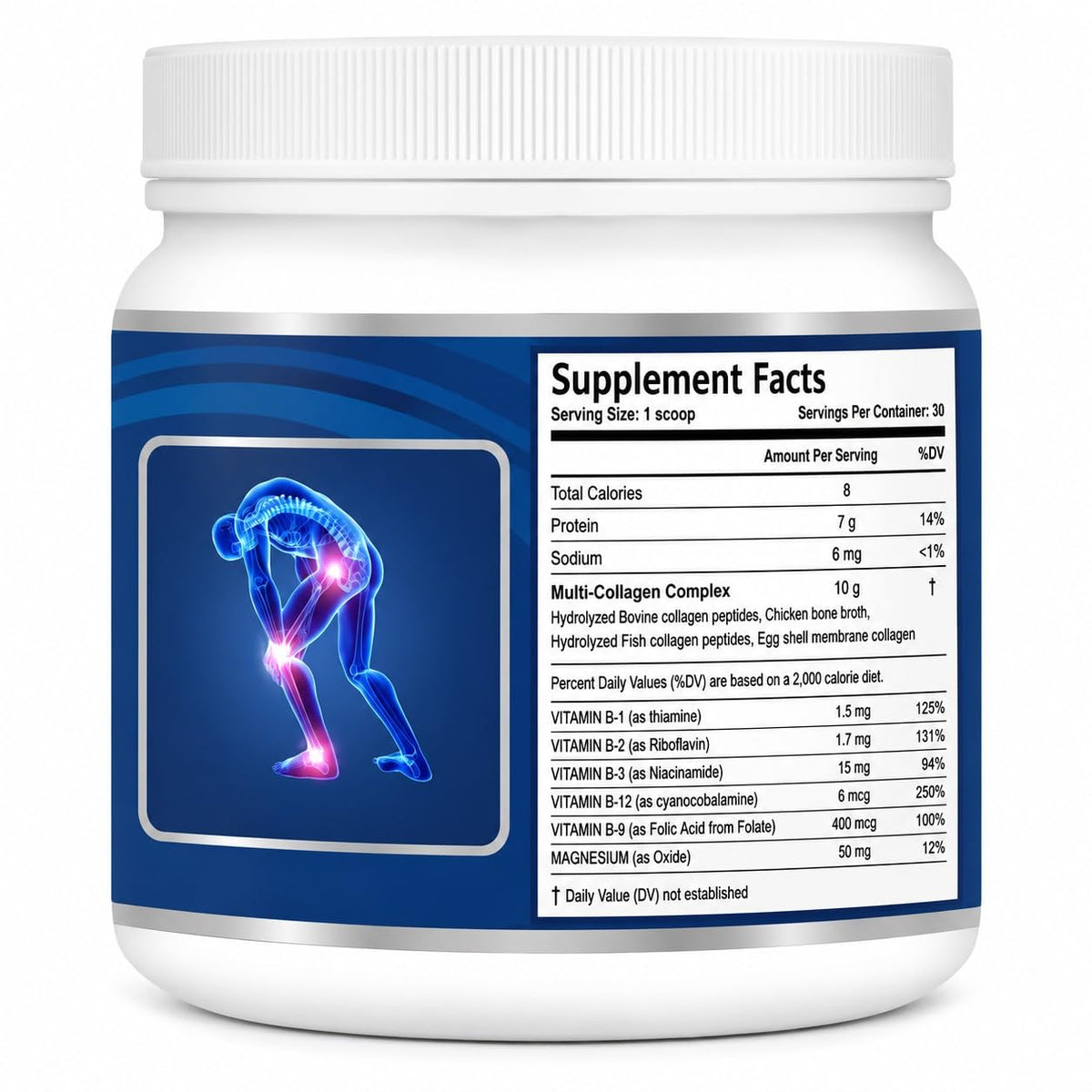 Vitamisan Multi-Collagen Peptides Powder - 30 Servings - image 3