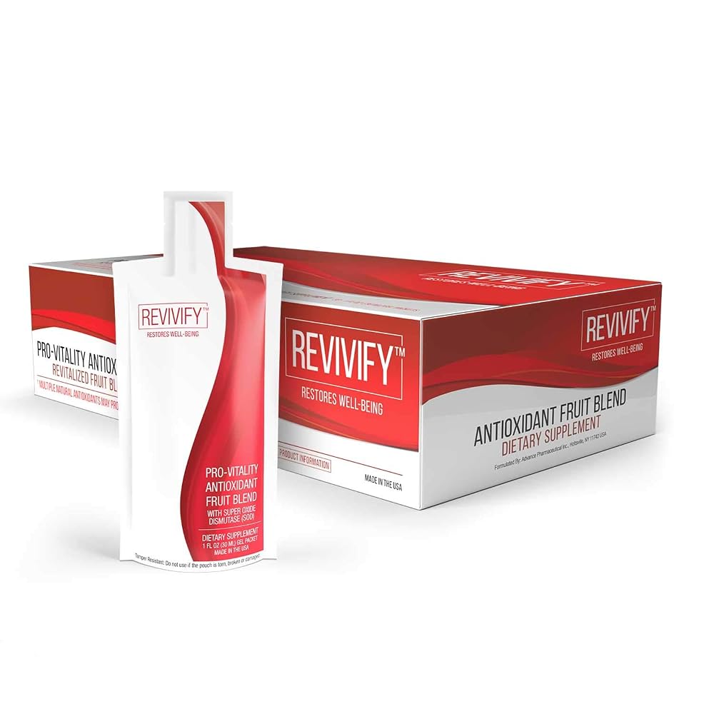 REVIVIFY Pro-Vitality Gel with Superoxide Dismutase - 30 Pouches