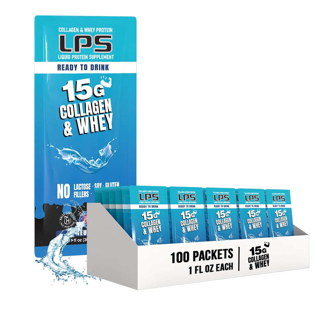 Nutritional Designs LPS Liquid Collagen & Whey Protein Supplement