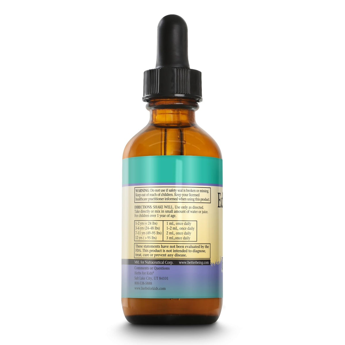 Herbs For Kids Echinacea and Astragalus - Organic Echinacea Purpurea