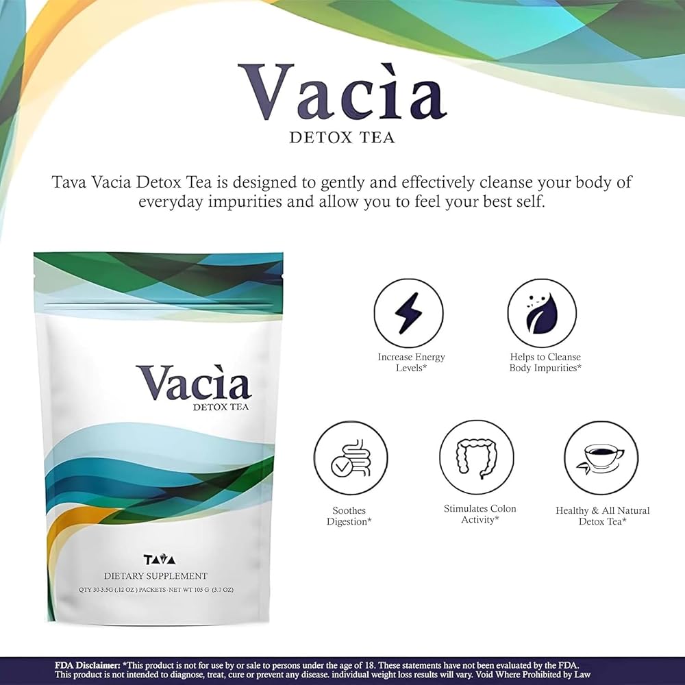 TAVA Vacia Detox Tea Daily Cleansing Support - image 4