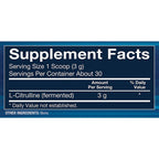 BodyTech Fermented L-Citrulline 3000MG Powder - 3.17 Ounce - image 2