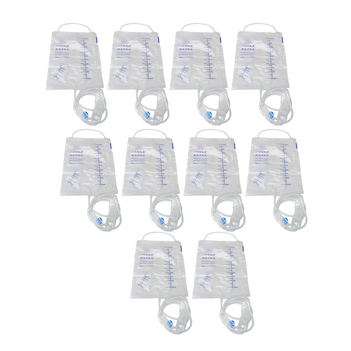 Sevender 1000ml Disposable Coffee Cleanse Detox Bags Silicone Bag Set