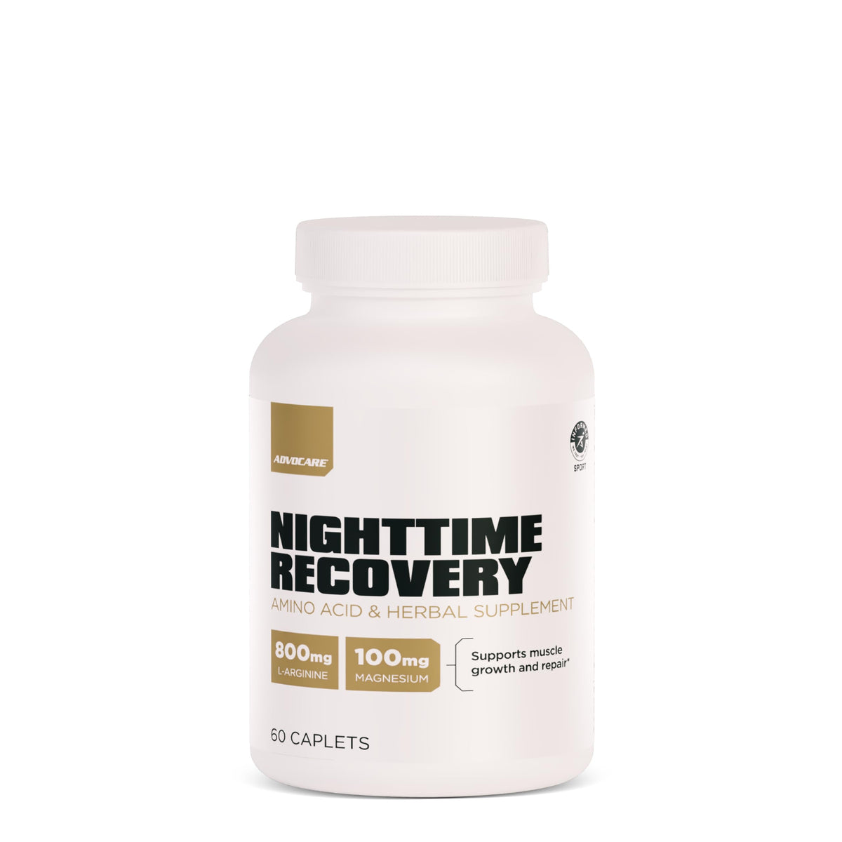 AdvoCare Nighttime Recovery Amino Acid Supplement - 60 Caplets