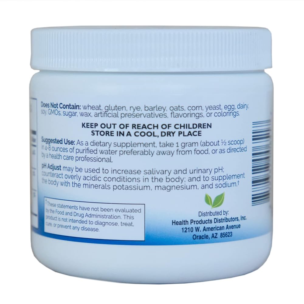 PDI Health pH Adjust Alkalinizing Formula Powder - 250g - image 3
