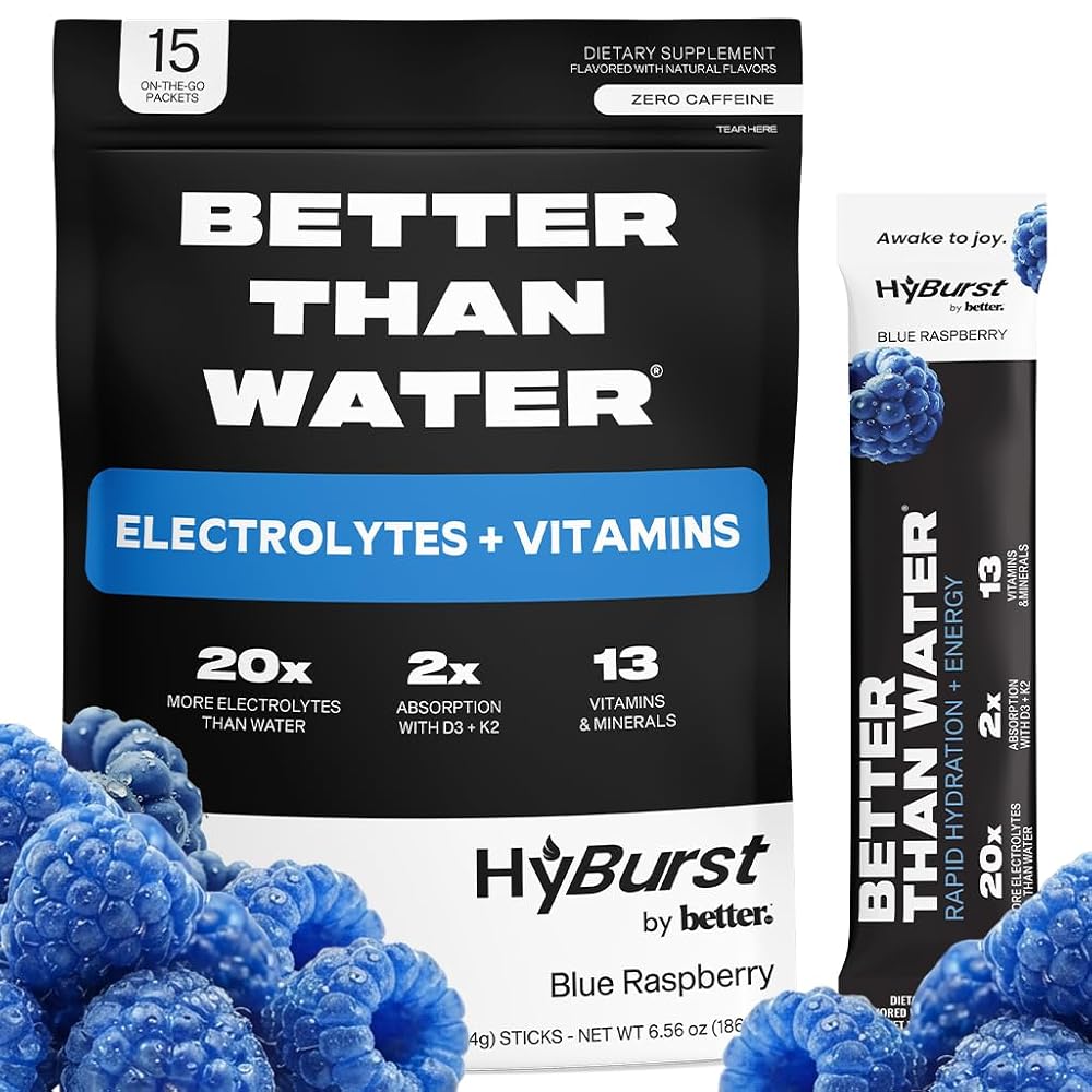 Hyburst Better Than Electrolyte & Vitamin Supplement Powder