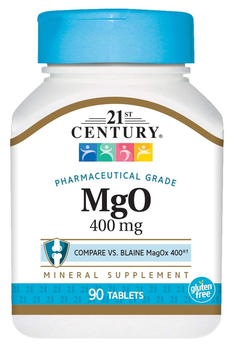 21st Century MgO 400 mg Magnesium Tablets - 270 Count