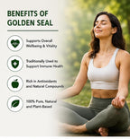 Leafy Organic Goldenseal Root Powder - 3.5 oz - image 7