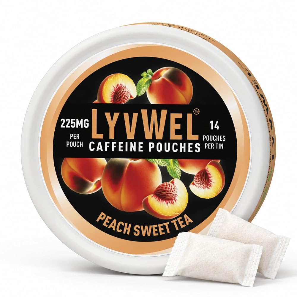 LyvWel yvWel 225mg Caffeine Pouches