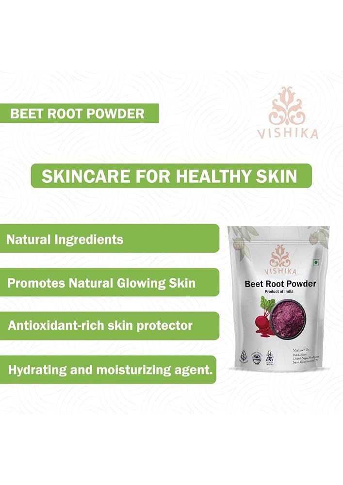 VISHIKA Organic Beet Root Powder - 100g - image 3