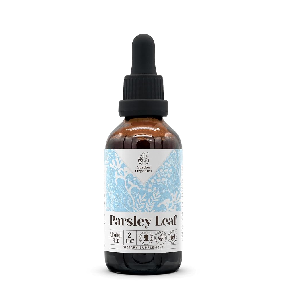 Garden Organics Parsley Leaf Alcohol-Free Natural Tincture Extract