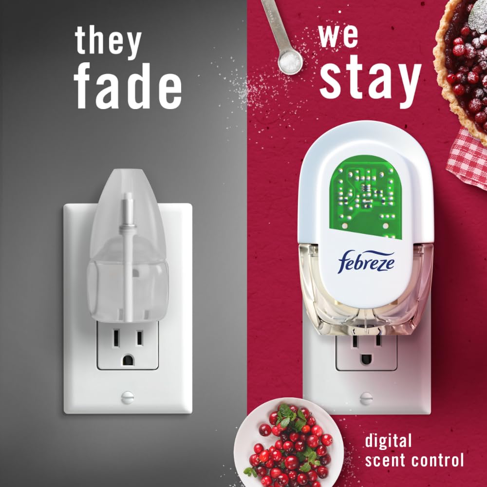 Febreze Plug In Air Freshener Cranberry Crumble Refill - 1 Pack - image 4