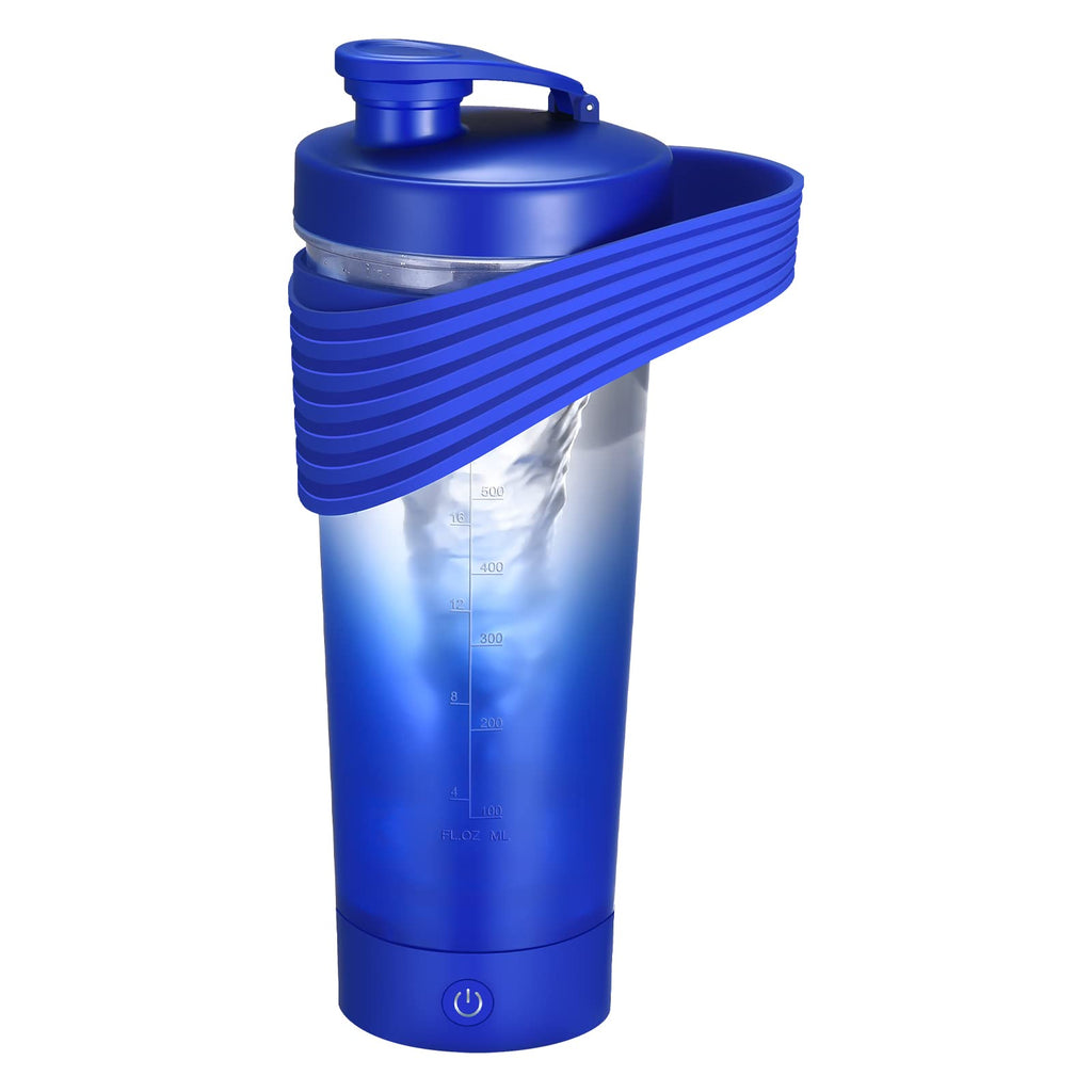 Heinstian Electric Shaker Bottle 24oz USB Rechargeable Mixer - Blue Gradient