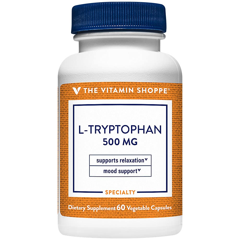 The Vitamin Shoppe L-Tryptophan 500mg for Relaxation & Sleep