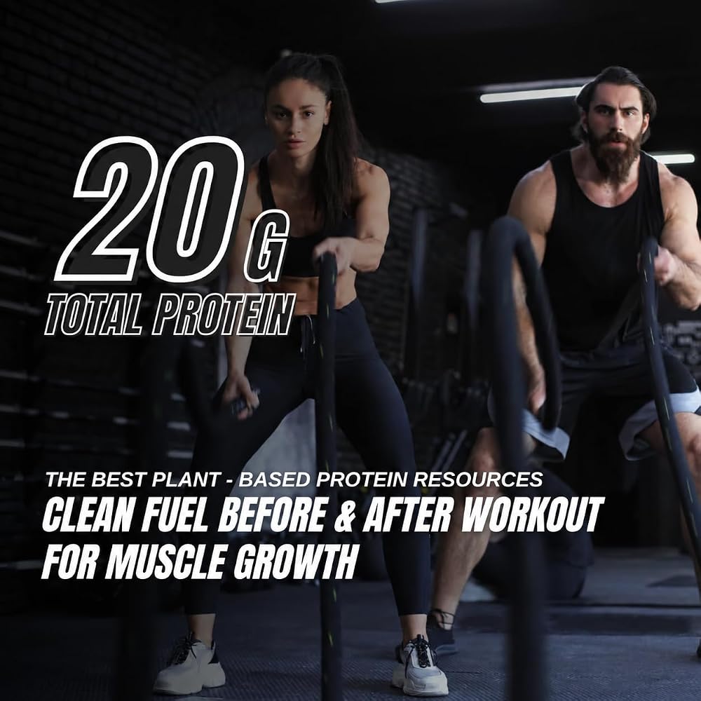4D NUTRITION Vegan Plant Protein Powder Vanilla Milkshake - 28 Servings - image 3