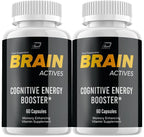 Indelo Brain Actives Capsules for Memory and Focus - 120 Capsules