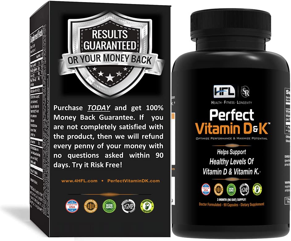 HFL Perfect Vitamin D&K by Dr. Sam Robbins - 90 Capsules