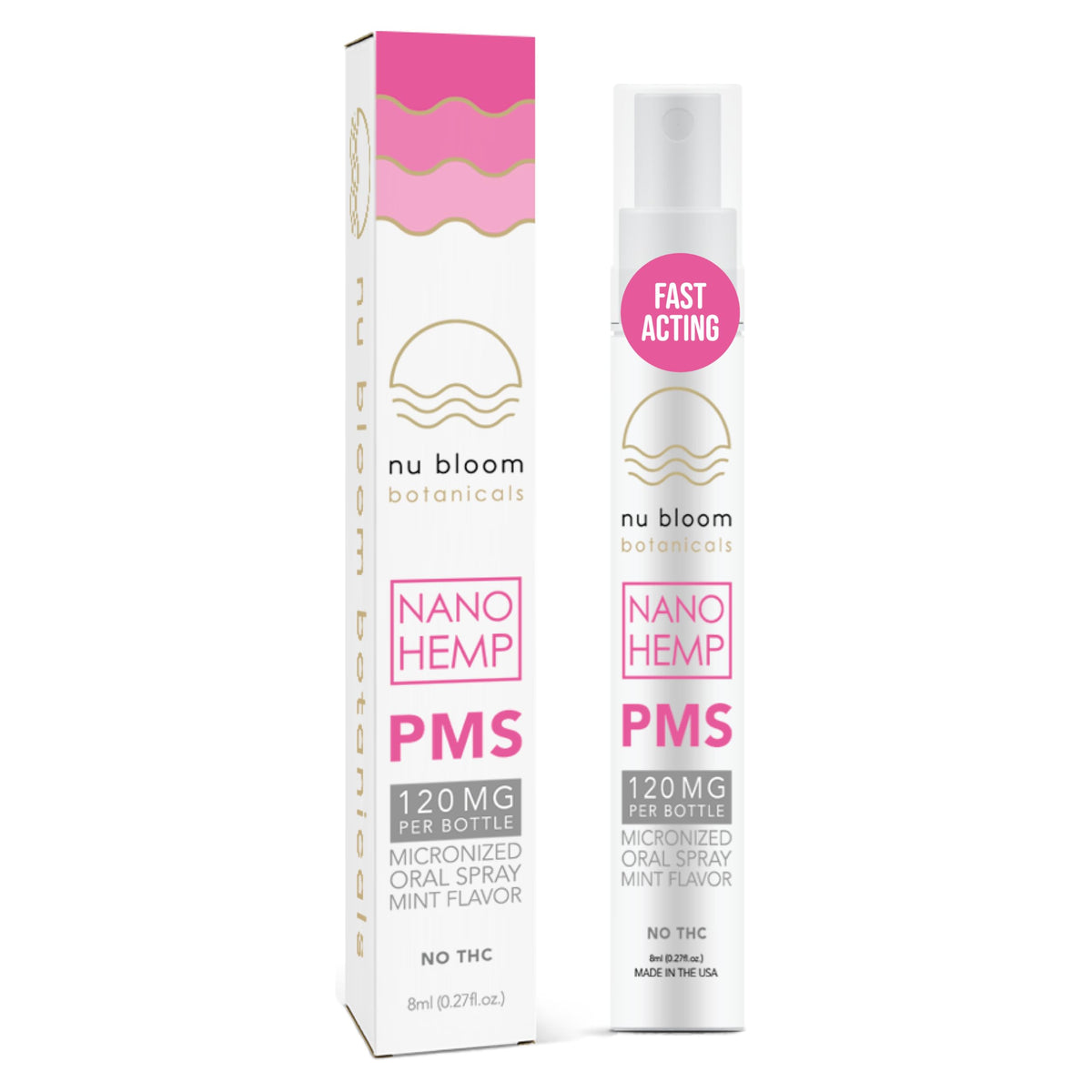 Nu Bloom Botanicals PMS Support Oral Spray - 8 mL