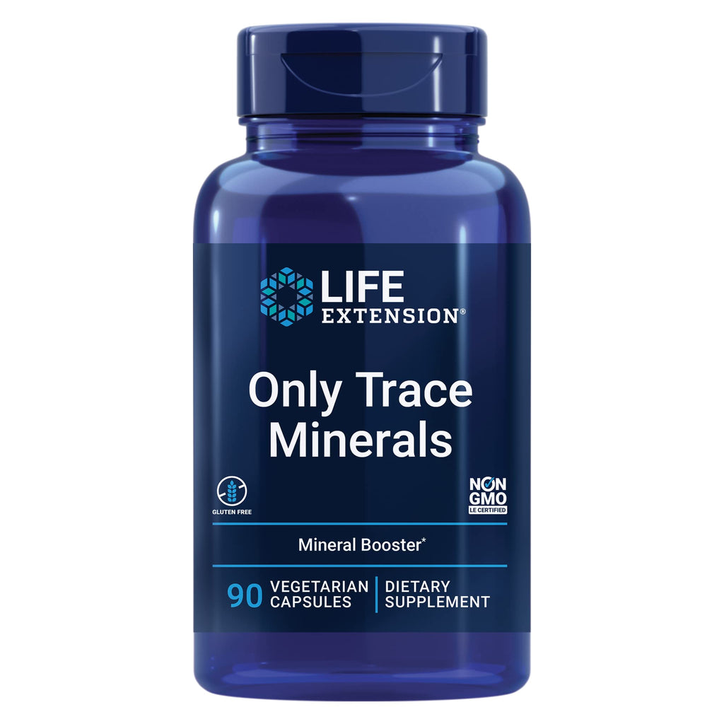 Life Extension Only Trace Minerals - 90 Capsules