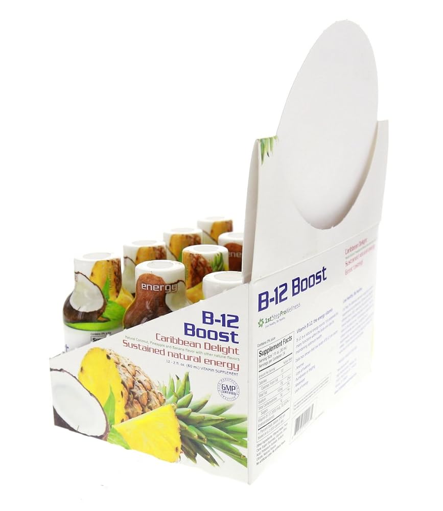 1ST STEP Vitamin B12 Liquid Energy Boost - 12 Bottles - image 3