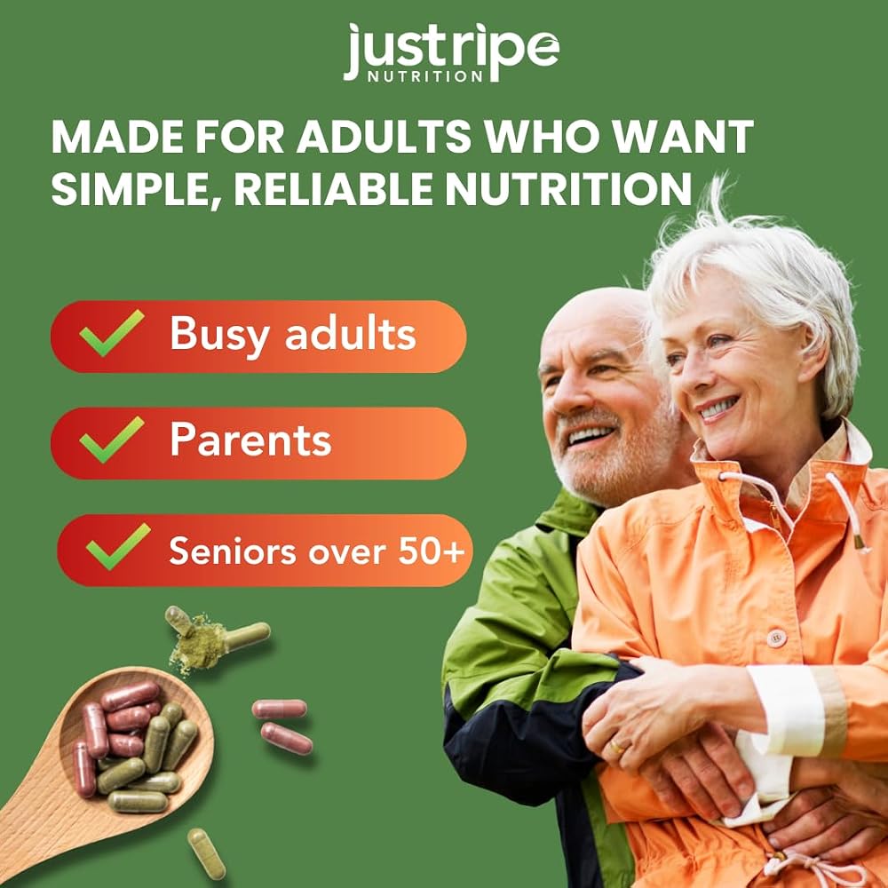 Just Ripe Nutrition Fruits and Veggies Supplement - 90 Fruit and 90 - image 9