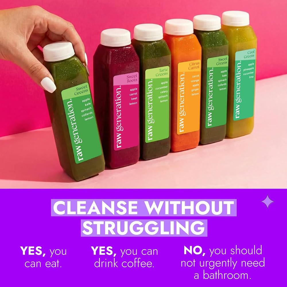 Raw Generation Skinny Juice Cleanse 10-Day - 60 Bottles - image 7