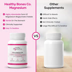 Healthy Bones Co. Magnesium Glycinate for Sleep - 60 Vegetarian Capsules - image 4