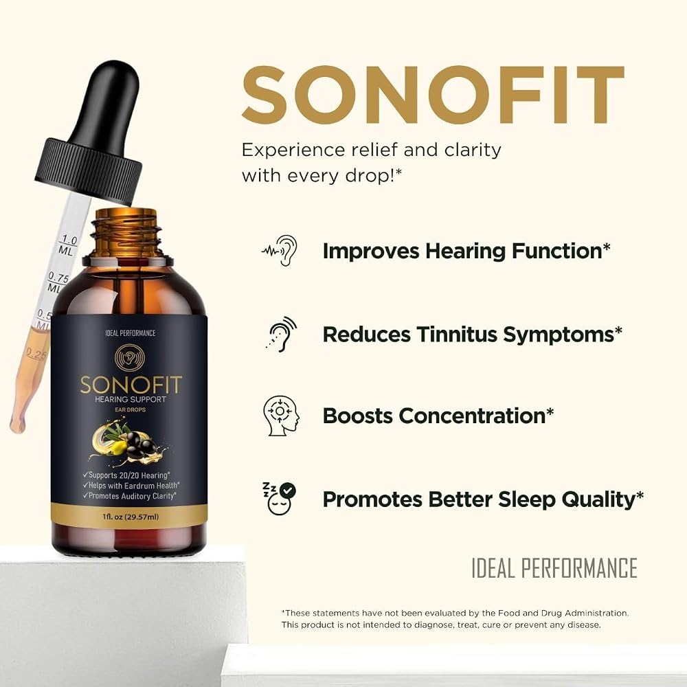 IDEAL PERFORMANCE Sonofit Ear Support Drops - 5 Pack - image 5