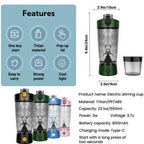 TDXVPB Self electric Stirring Cup with powder box Protein Shake