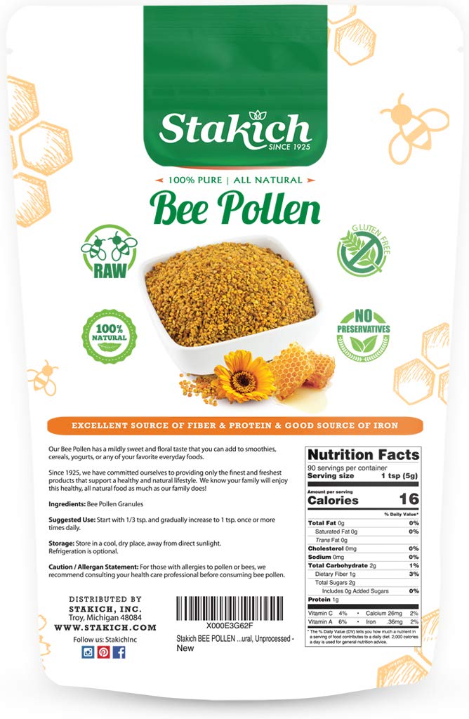Stakich Bee Pollen