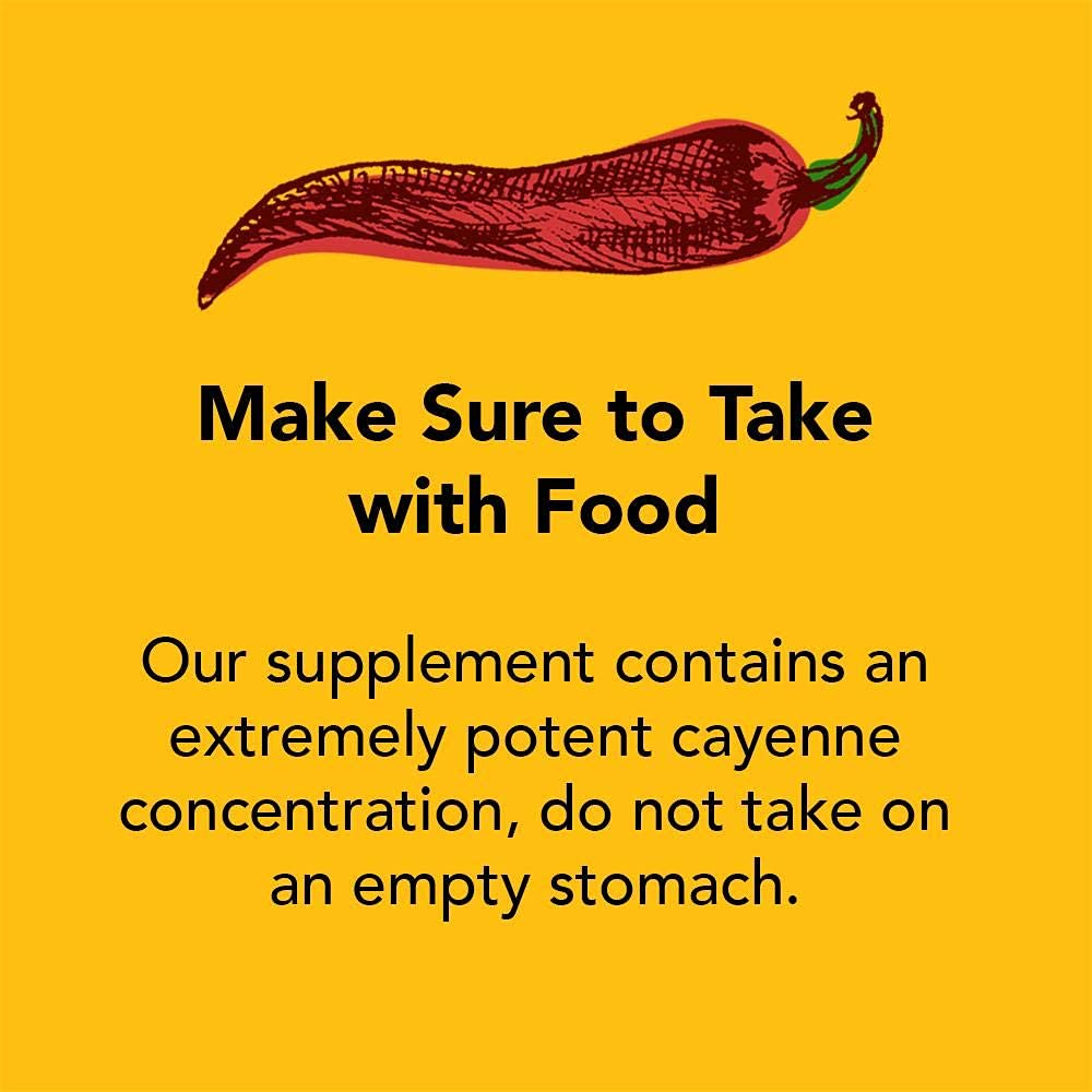 Nature Restore Cayenne Pepper Extract 500mg - 90 Vegan Capsules - image 5