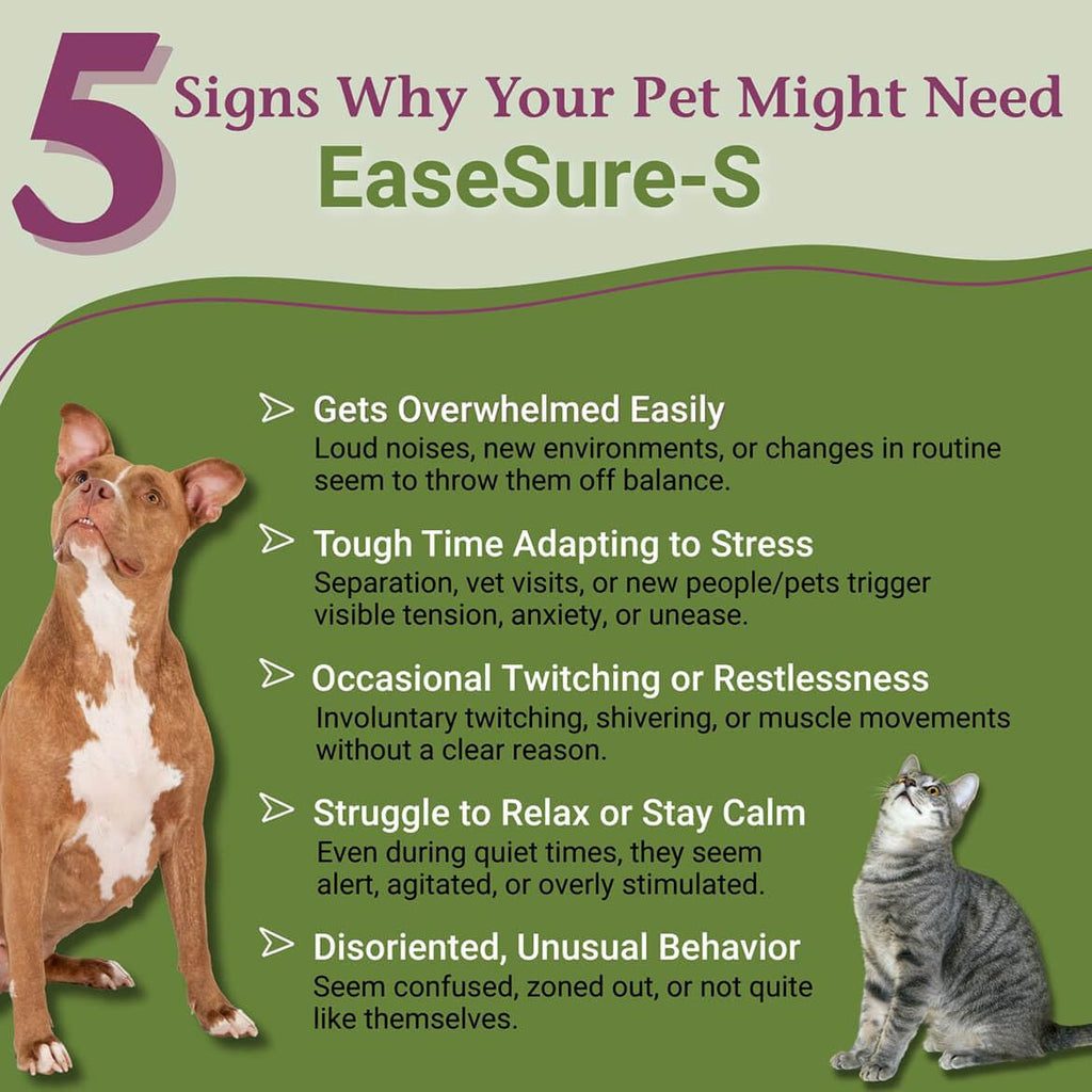 PetAlive EaseSure-S Herbal Nervous System Support for Pets - 2 Fl Oz - image 2