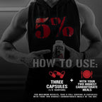 5% Nutrition Freak Show Glucose Disposal Agent - 180 Capsules - image 3