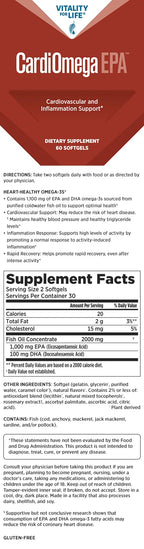 Melaleuca CardiOmega EPA Omega-3 - 1 Capsules - image 2