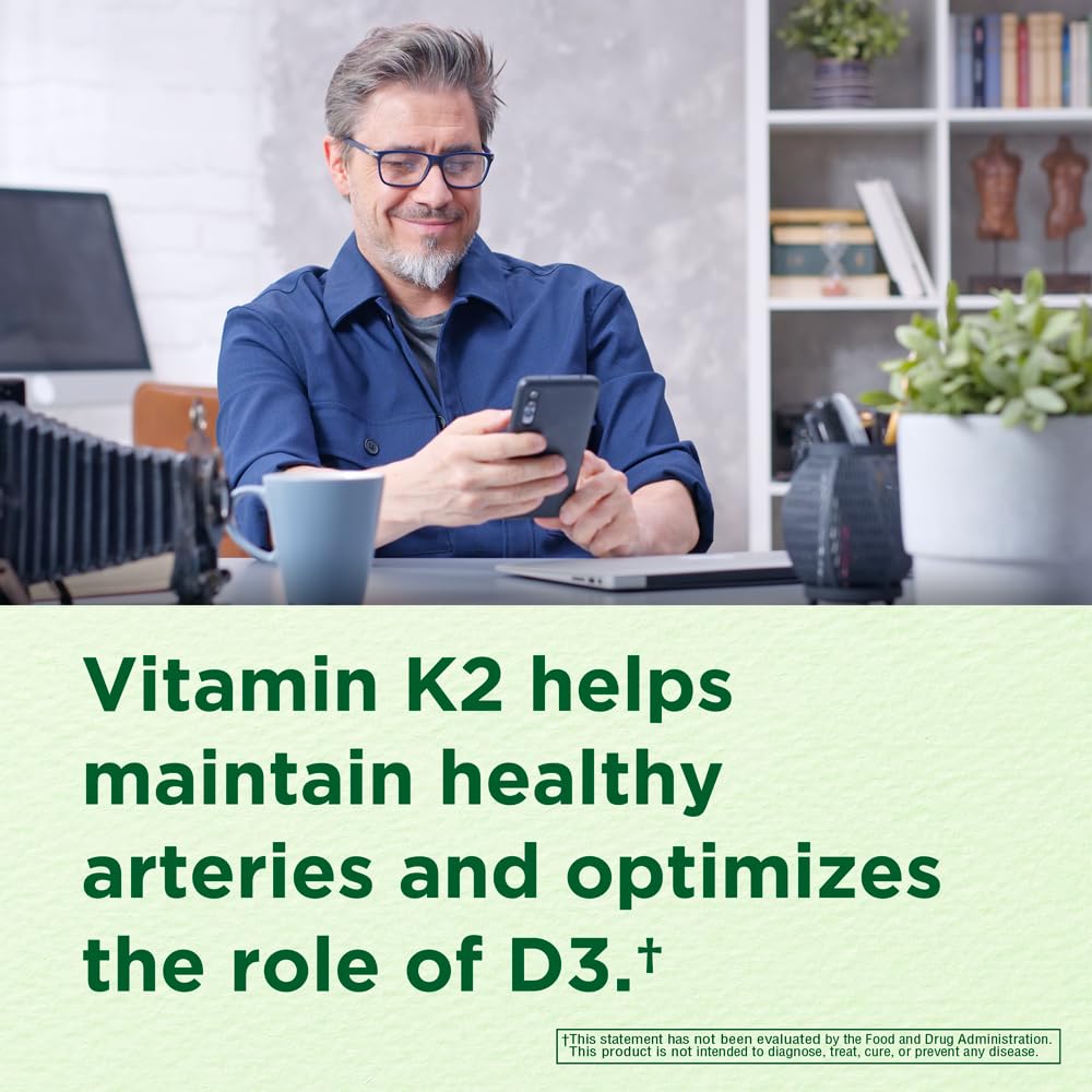 INNERVISNUTRITION Vitamin D3 5000 IU + K2 MK-7 - 60 Capsules - image 3