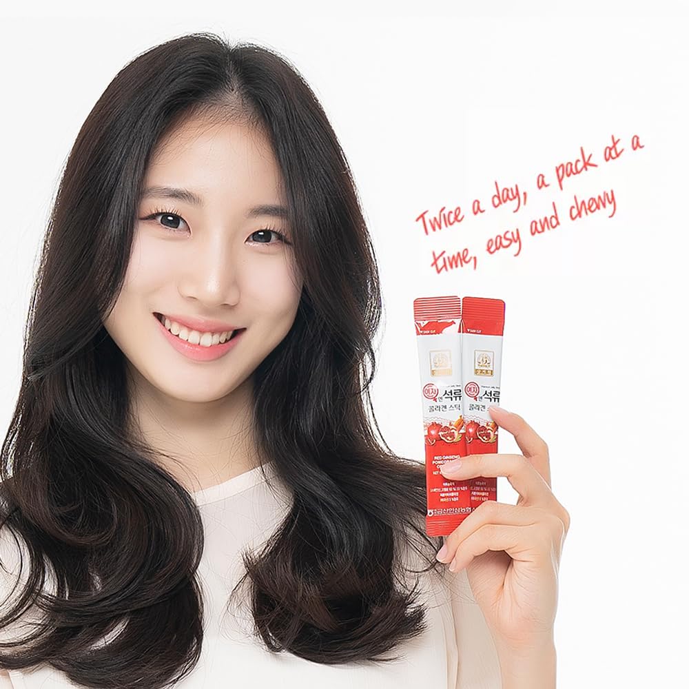 ZIOSTAND Korean Beauty Baekje Geumsan Women's Pomegranate Collagen